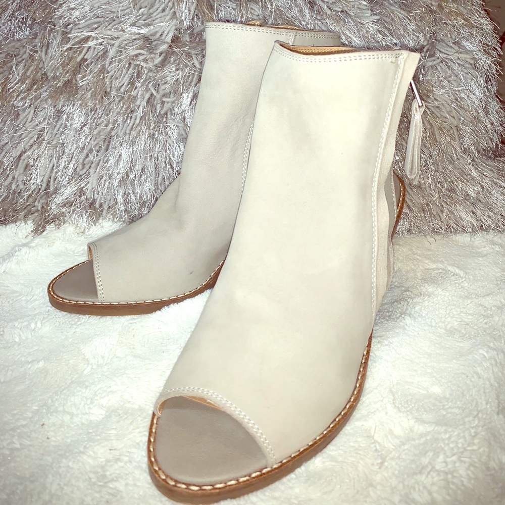 Lucky brand booties terrie peep toes ****SOLD****